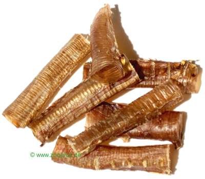 Luftr�hre vom Strau� - 6 St�cke/ Beutel (ca. 30 g)