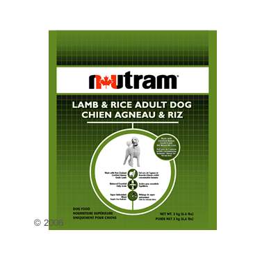 Nutram Lamm & Reis - 15 kg