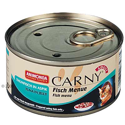 Animonda Carny Fisch Menü 12 x 185 g - Thunfisch in Aspik
