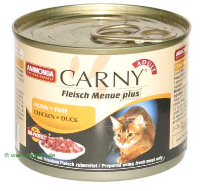 Animonda Carny Adult 6 x 200 g - Huhn & Ente