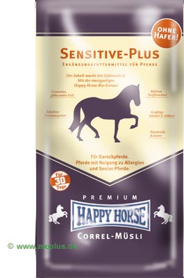 Happy Horse Sensitive Plus M�sli Pferdefutter - Doppelpack 2 x 1