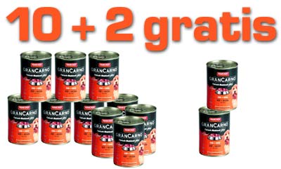 Animonda GranCarno Adult 800g, 10  2 Aktion - Multifleisch-Cocktail