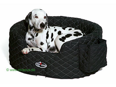 Hundebett Relaxio VIP Schwarz - Größe XL
