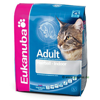 Eukanuba Adult Hairball Huhn & Leber - 4 kg