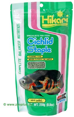 Hikari Cichlid Staple Pellets - medium pellets (250 g)