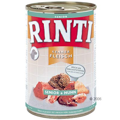 Rinti Senior 6 x 400 g - Huhn
