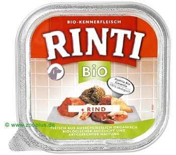 Megapack Rinti Bio 11 x 150 g Schale - Rind