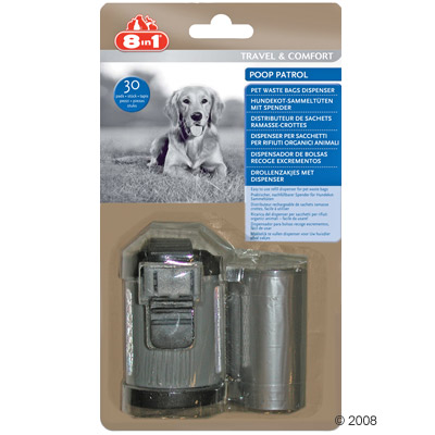 Mehr Infos zu 8in1 Poop Patrol - Spender inkl. 15 T�ten