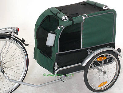 Fahrradanh�nger Doggy Travel De Luxe - ca. 140 x 76 x 90 cm