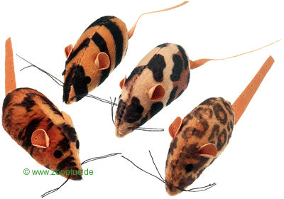 Ihr <b>Gratis-Geschenk</b>: Leoparden-Maus mit Catnip - Aktionsa