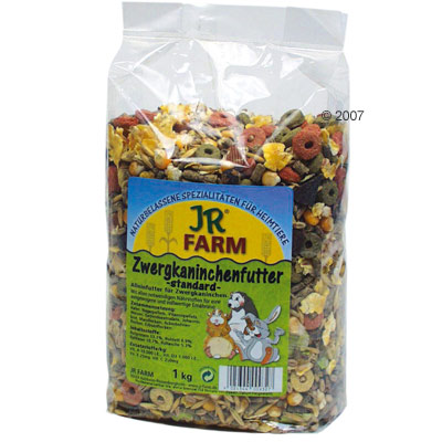 JR Farm Zwergkaninchenfutter Standard - 3 kg