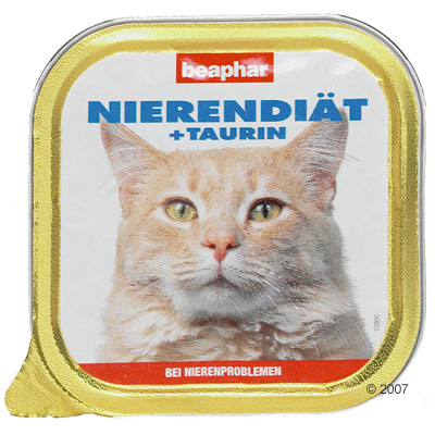 beaphar Nieren-Diät mit Taurin 6 x 300 g - 6 x 300 g