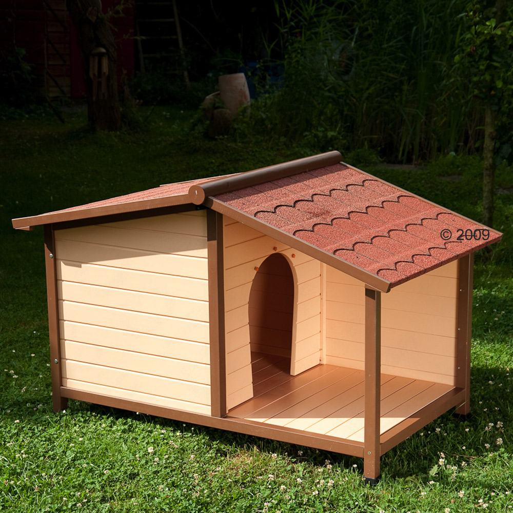 Hundehuette Spike Bungalow - Groesse M L 120 x B 75 x H 77 cm