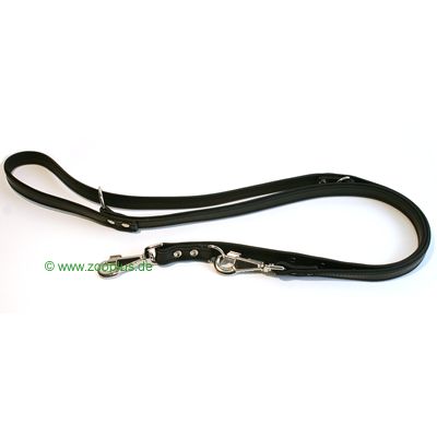 Vorf�hrleine Pfote, schwarz - 200 cm / 18 mm