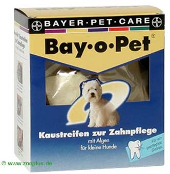 Bay-o-pet Zahnpflege Kaustreifen - für kleine Hunde