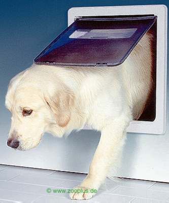 Pet Mate Hundetür - Weiß, Größe 36,6 x 44,1 cm (gesamt)