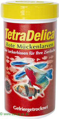TetraDelica Rote Mückenlarven - 250 ml