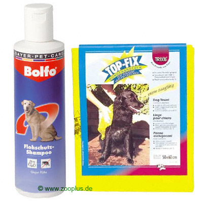 Bolfo Hygiene-Set - Shampoo  Handtuch