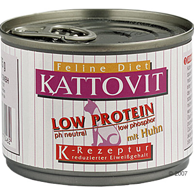 Kattovit Low Protein 6 x 175 g - Huhn