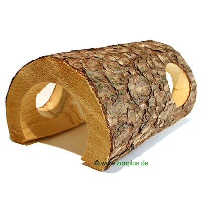 Baumstamm-Turbotunnel -