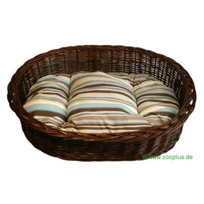 Hundekorb mit Kuschelkissen - 100 cm
