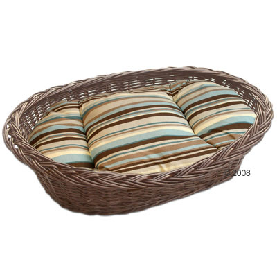 Mehr Infos zu Hundekorb mit Kuschelkissen - 100 cm 