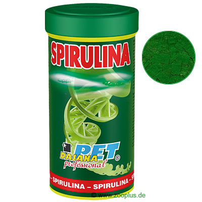 Dajanapet Spirulina & Chlorella Flakes Flockenfutter - 250 ml