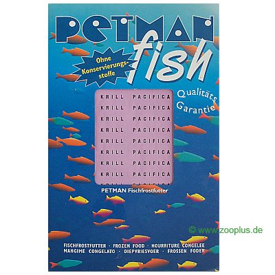 Petman Fish Frostfutter Krill - 30 x 100 g