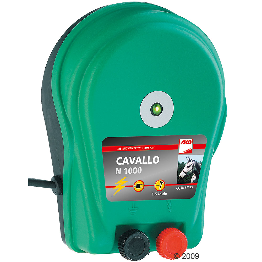 AKO Cavallo N 1000 Weidezaungerät 230 V Netzgerät 15 Joule