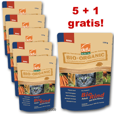 150 g Defu Bio mit Rind Frischebeutel 5 1 Aktion Rind