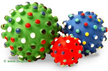 Bunter Igelball - R: 6,5 Cm