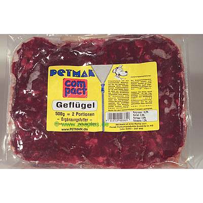 Petman Compact Frostfutter Gefl�gelragout - 22 x 500 g