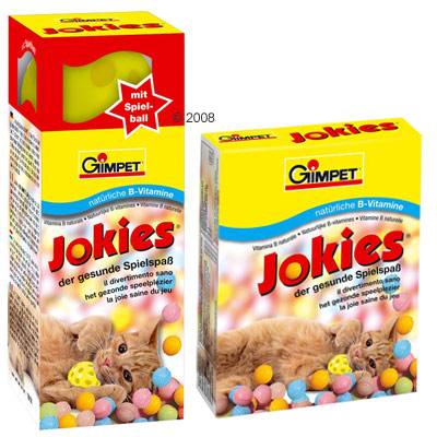 Gimpet Jokies - 120 Stueck mit Spielball