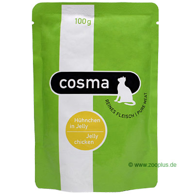Cosma Pouch 6 x 100 g - Thunfisch in Jelly