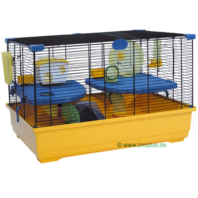 Hamsterk�fig Jack 72 - - Unterschale gelb