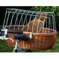 zooplus-Mein Haustiershop Fahrrad-Tierkorb XXL mit Schutzgitter - - L 70 cm x B 50 cm x H 42 cm