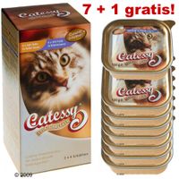 zooplus-Mein Haustiershop 7 + 1 gratis! 100 g Duopack Catessy Feinschmecker - - 8 x 100 g