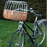 Preis vergleichen Fahrradkorb mit schutzgitter (lenkermontage) - - standard: ca. l 52 x b 38 x h 39 cm