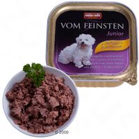 Animonda vom Feinsten Junior 6 x 150 g - - Geflügel & Putenherzen thumbnail