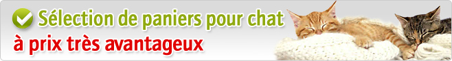 Paniers, coussins et couvertures pour chat les plus plébiscités
