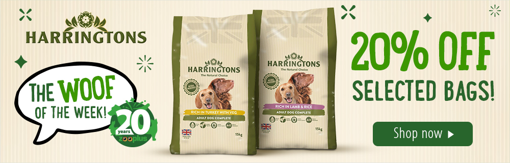 20% off selected Harringtons bags.