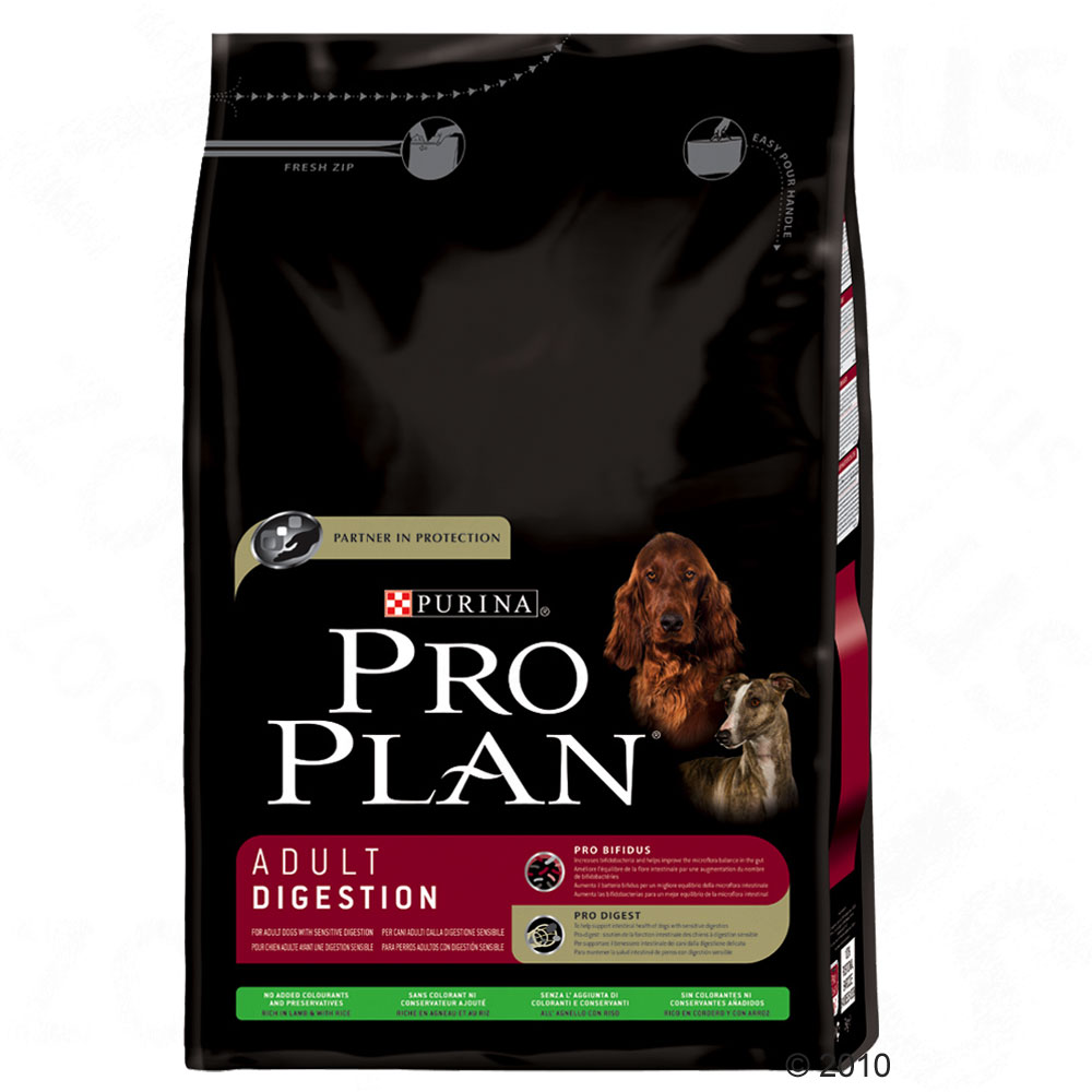 Pro Plan Adult Digestion Lamm & Reis Hundefutter - 14 kg