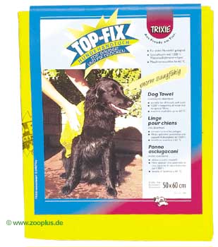 Top-Fix Hunde- und Katzenhandtuch - Maße: 50 x 60 cm