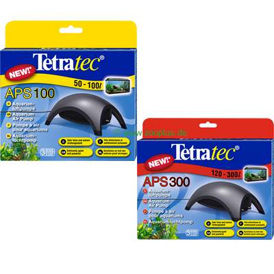 Tetratec APS Aquarienluftpumpen - APS 300, 300 l/h, 4,5 Watt
