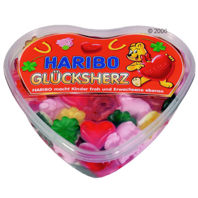 Haribo Glücksherzen - 400 g