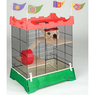 K�fig Castello f�r Nager - K�fig Ma�e: 52 cm x 39 cm x 66 cm