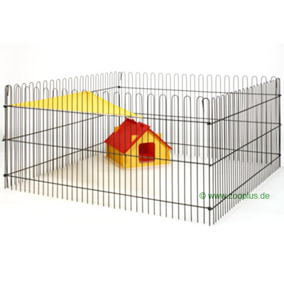 Sonnensegel für Freigehege - Maße: 100 cm x 100 cm