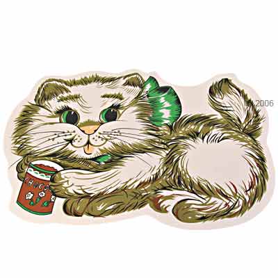 Napfunterlage Katze -