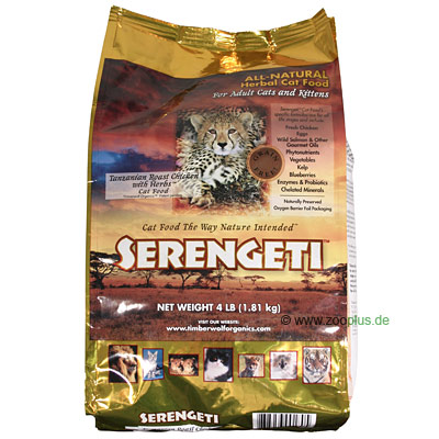 Timberwolf Serengeti Katzenfutter - 7,5 kg