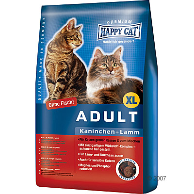 Happy Cat Adult XL Kaninchen & Lamm - 1 kg